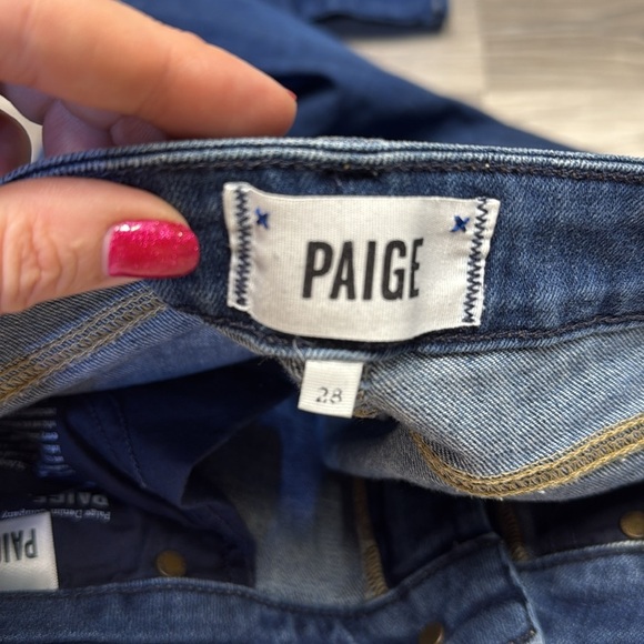 Paige Verdugo Ultra Skinny Jeans - Blue size 28 - Picture 4 of 11